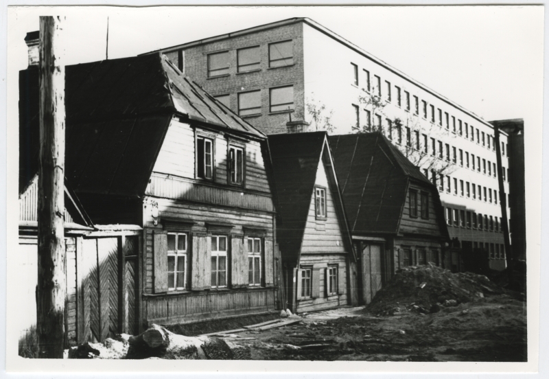 Buildings on Liivalaia Street.