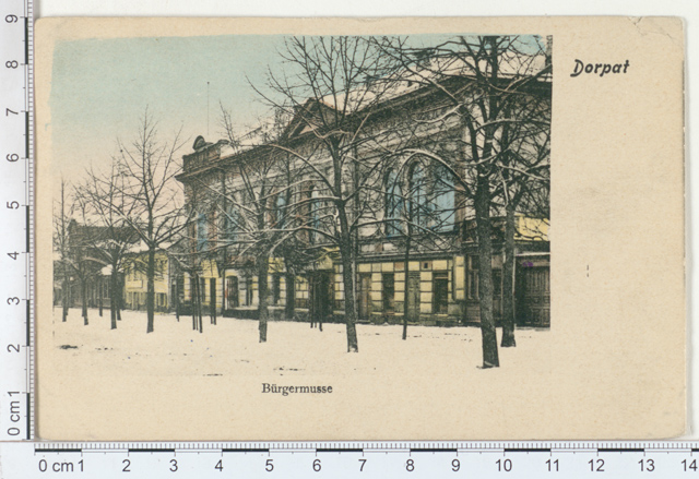 City Citizens' Society (Burgermus) Uueturu Street, Tartu