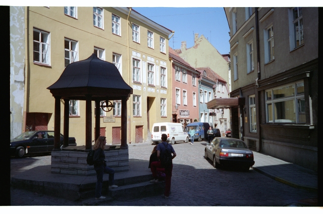 Rataskaev Square in the Old Town of Tallinn