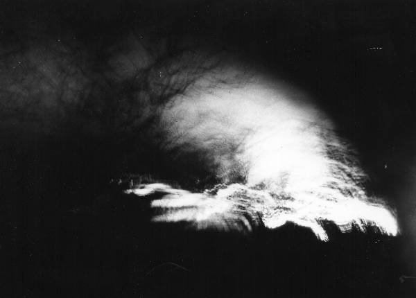 World War II. Bombing of Tartu by the Russian air force: night fire above Hetzel t. 

Tartu, 26.03.1944. Photo Ilja Pähn. 


( Hetzelstrasse - J. Liivi t.)