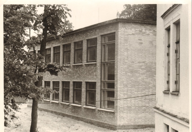 Photo, Lehtse 8-kl. School extension in the 1970s a.