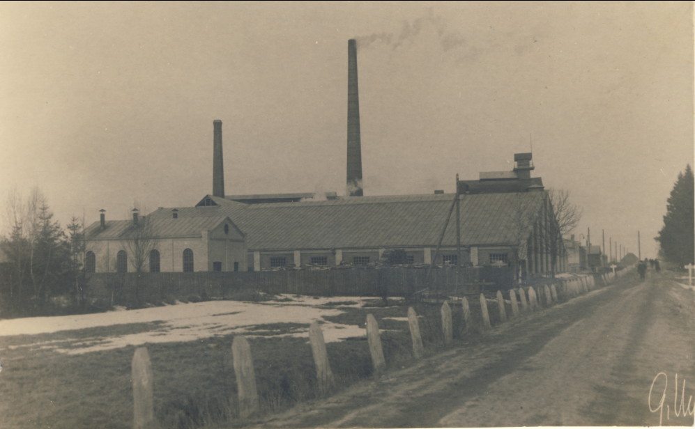 Photo. Järvakandi Factories. Tallinn highway. View from the south