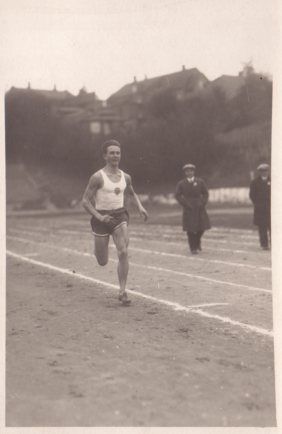 Herbert Michelson ran in Tartu at Kalev Sports Square