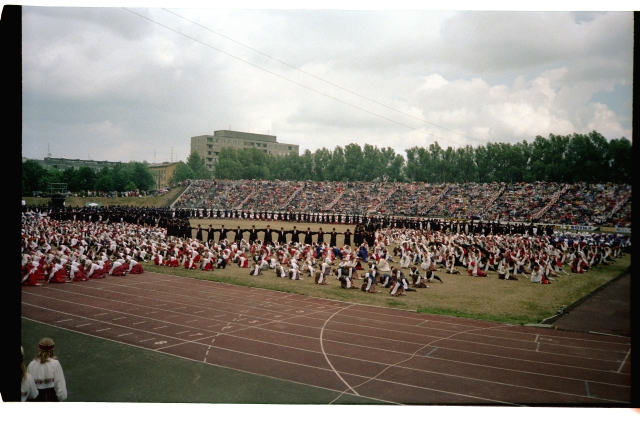 Xvi dance dance at the Kalev Stadium in Tallinn