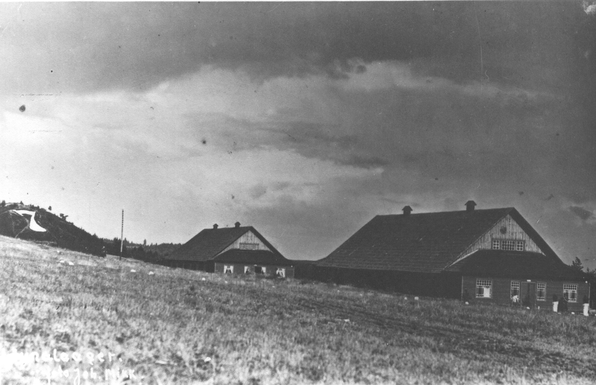 Photo. South Camp in Värska- Saatse region in the 1930s.