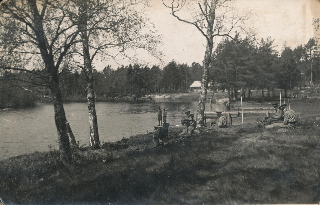 Photo. Military camp Värska in 1932-1933.