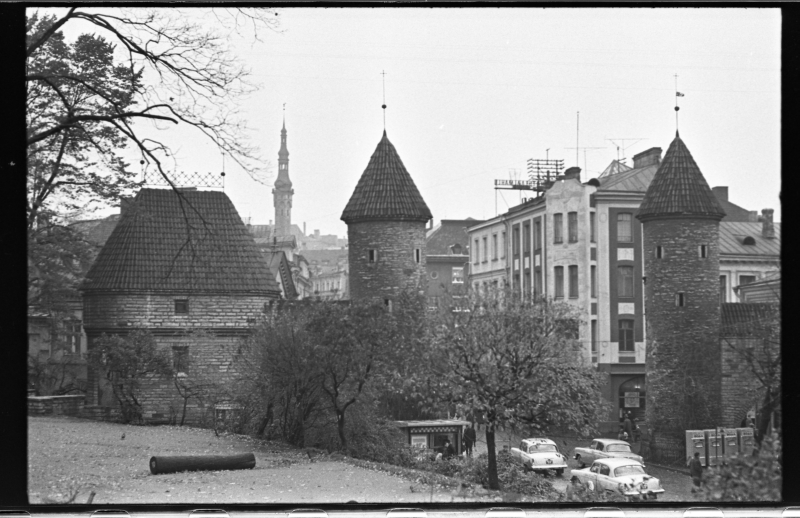 Viru Street, view from Virumäe to Viru Gate