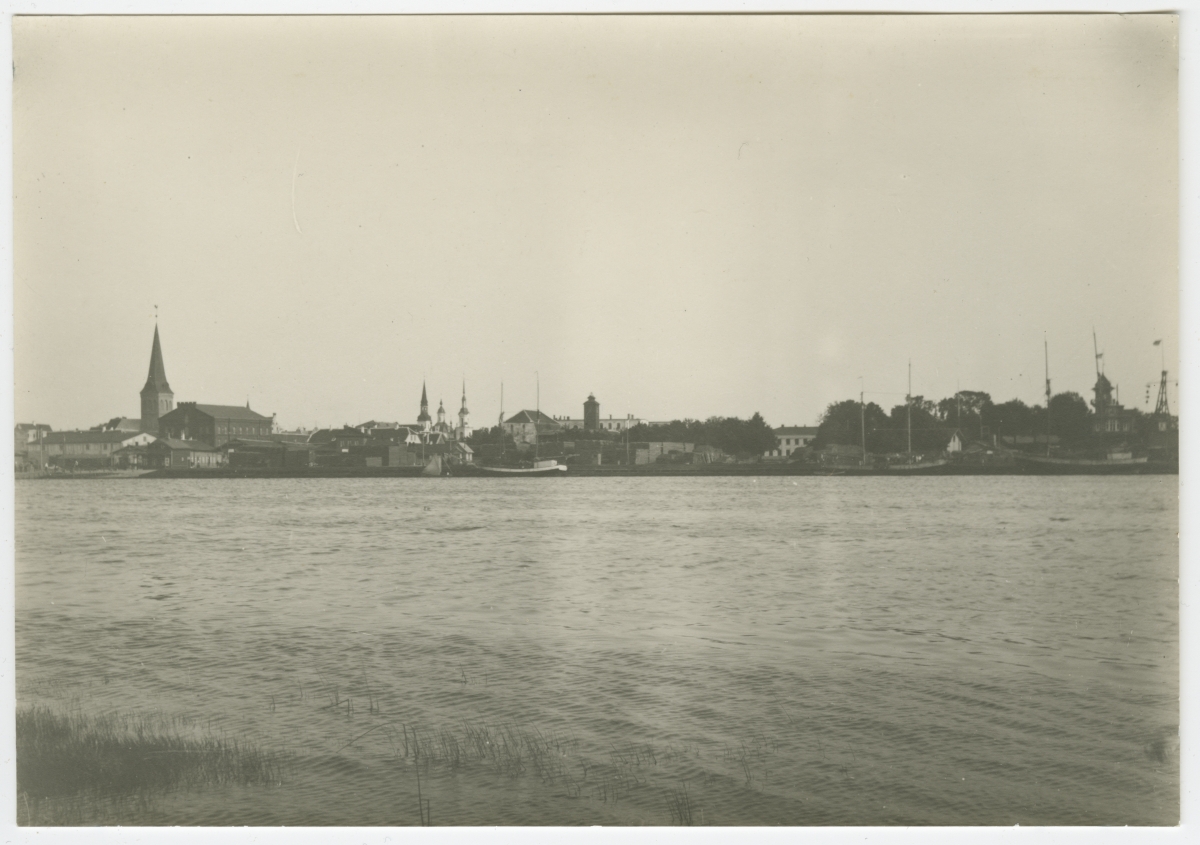 View of the River and the city of Pärnu