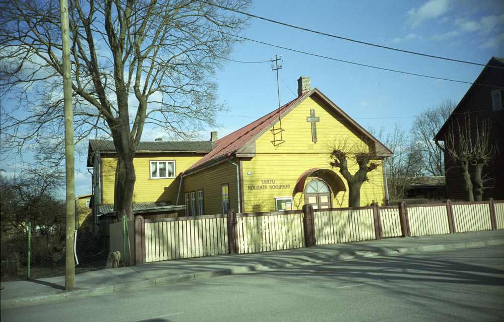 Tartu Kolgata Baptistikogu prayer house (1931) Tähe Street 66