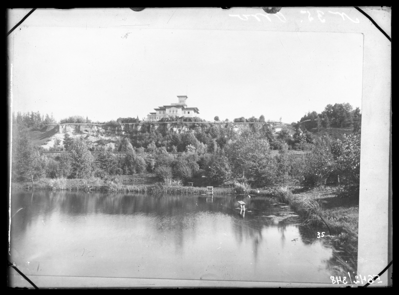 View of Oru Castle west