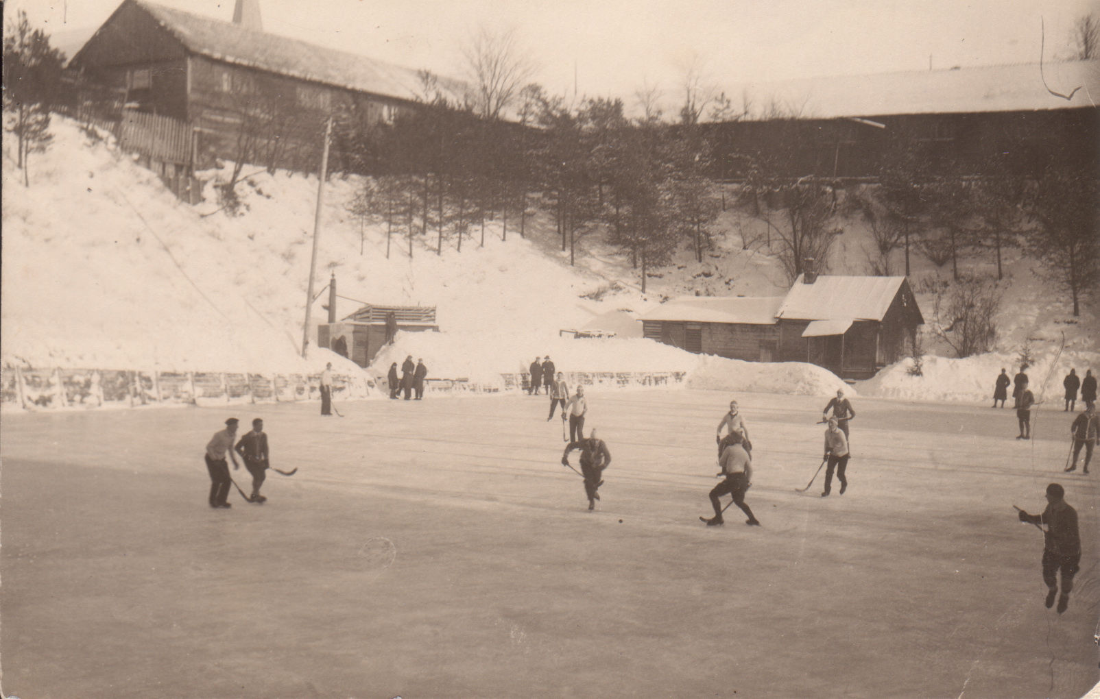 Iceball game in Tartu