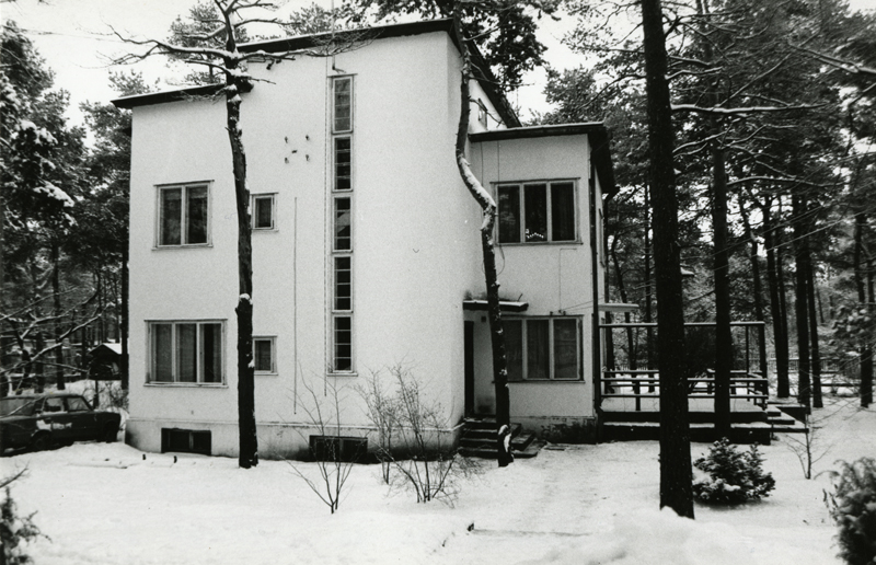 K. Viilu residential Nõmmel game 5, view of the building. Architect Friedrich Wendach