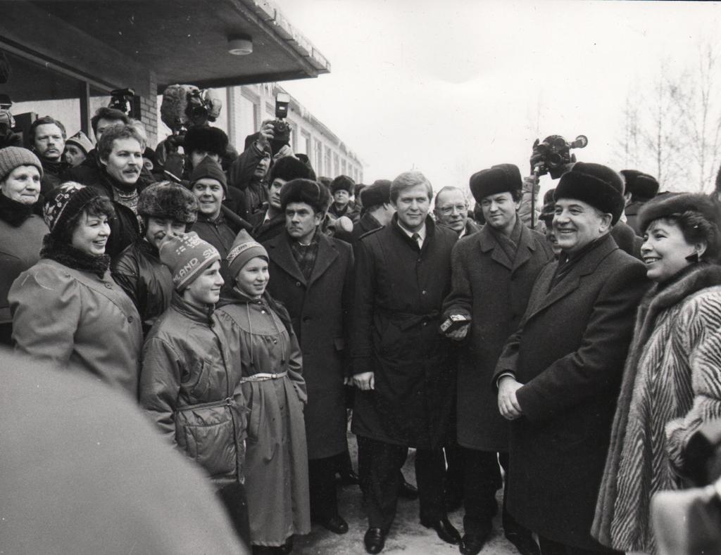 The last Head of State of the Soviet Union, Mikhail Gorbachev, visits Järvamaa