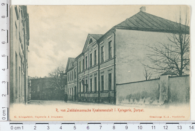 Dorpat, R. von Zeddelmann's Boy School