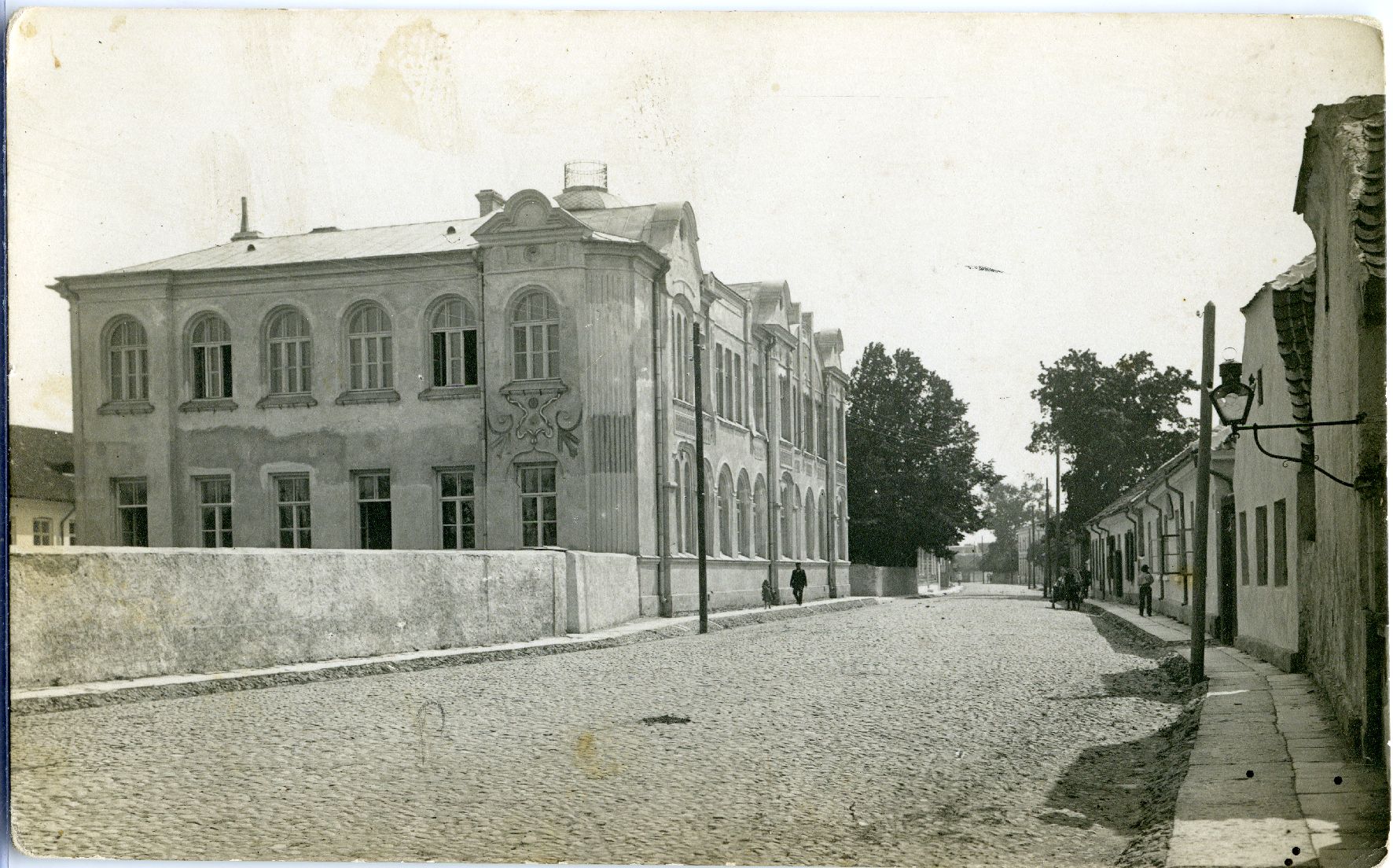 Secondary school building (Kuressaare Old Town School) , view of the city centre