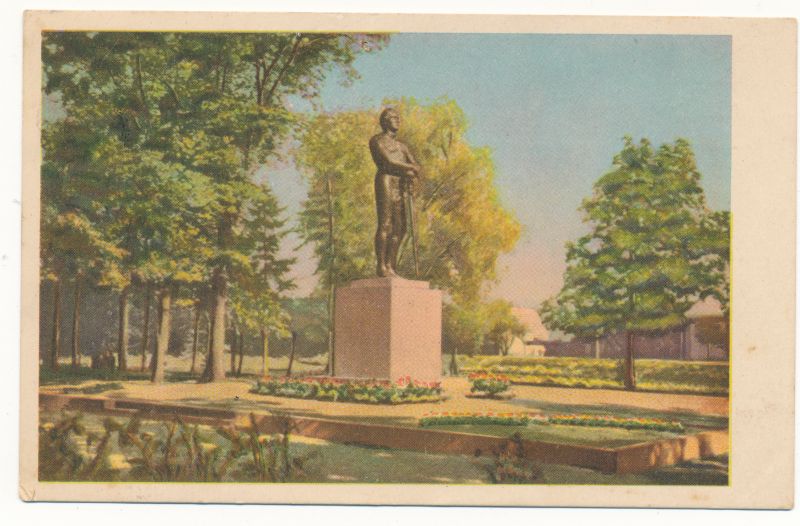Postcard. Tartu. Honesty to the fallen in the War of Liberty.  Located in the album Hm 7955.