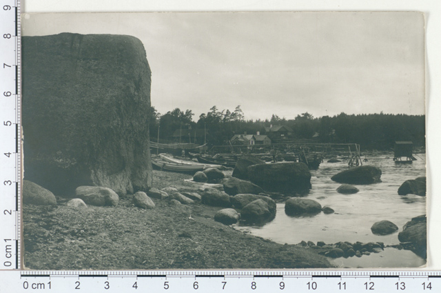 Käsmu, stone beach 1913