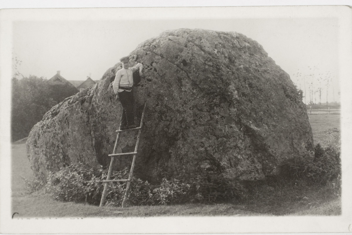 Vaivara, Sillamäe, big stone 1910