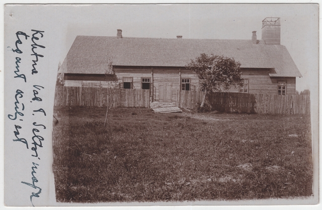 Kehtna from the back of the companyhouse of VTÜ in 1924.