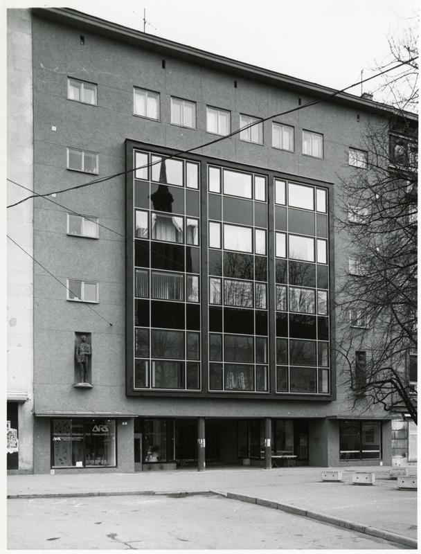 Art building in Tallinn, view of the building. Architects Edgar Kuusik and Anton Soans