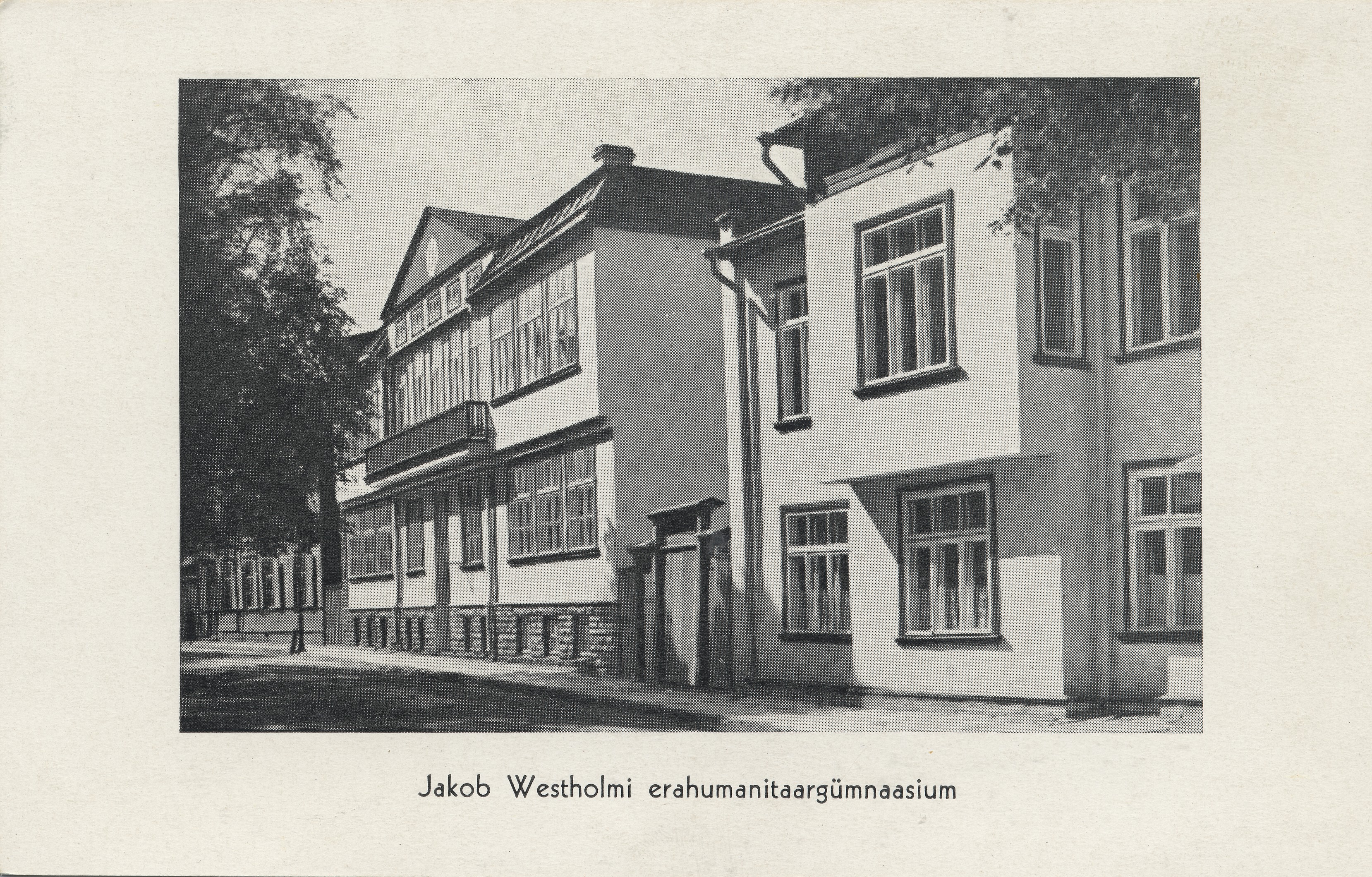 [tallinn] : Jakob Westholm Private Humanities Gymnasium