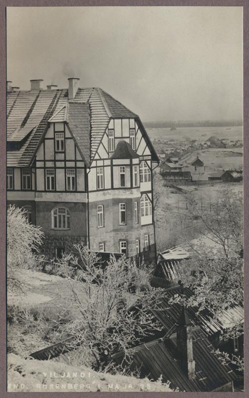 Photo, Viljandi, g. Rosenberg house, Long Tn, approx. 1920