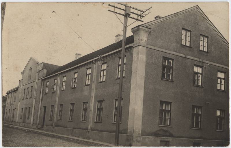 Postcard, Viljandi, Jakobson tn 18, Seltsi Koit maja