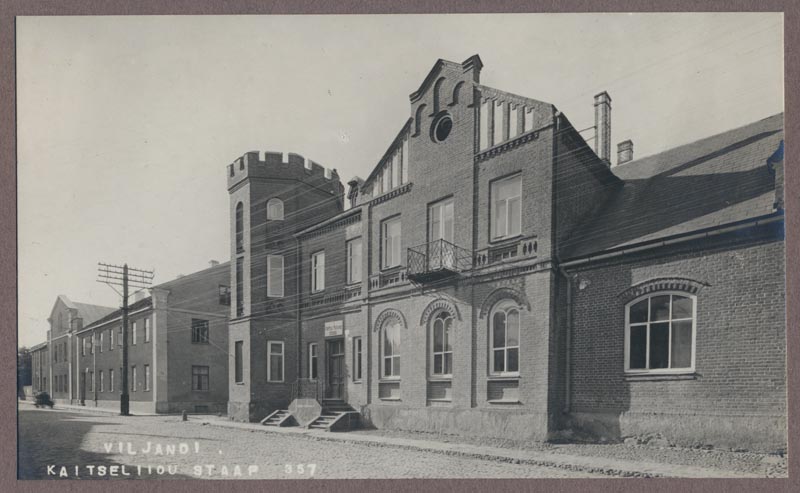 Photo, Viljandi, Jakobson tn 16, House of Defence League, approx. 1930