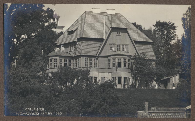Photo, Viljandi, Trepimägi, Nemwalz House, approx. 1930