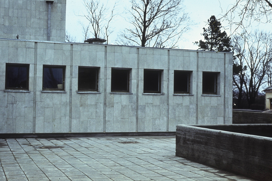 Haapsalu Culture Centre: side Fassade. Architect Ado Eigi, interior architect Maire Kangur
