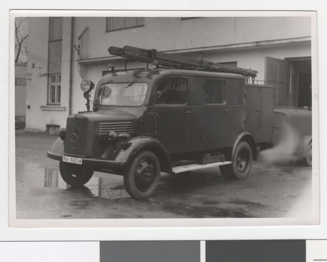 Tallinn Professional Firearm II team car pump "Benz" in 1943.