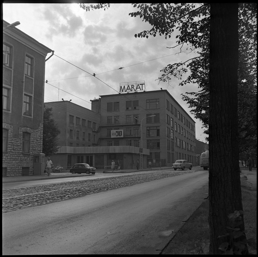 Main building of the Tallinn Trikotaži Production Collection "Marat"