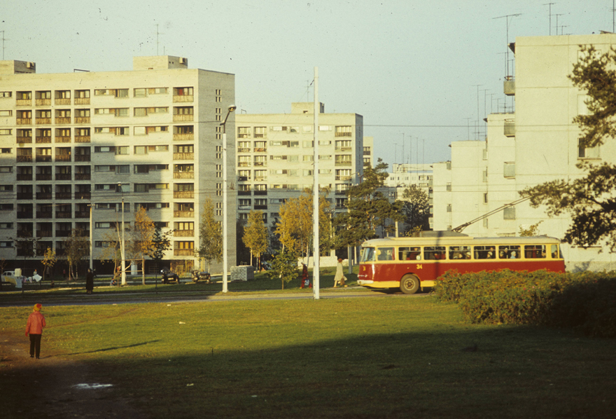 Mustamäe, view with troll