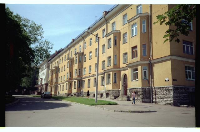 Buildings on Maakri Street in Tallinn