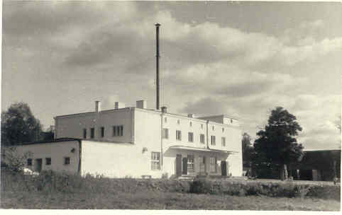Tartu Milk Products Combination Old-Kuuste Butter Industry Building in 1954.