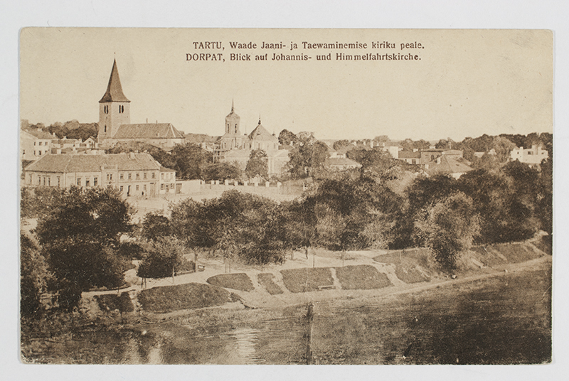 Tartu view of the church of Jan and Heavening