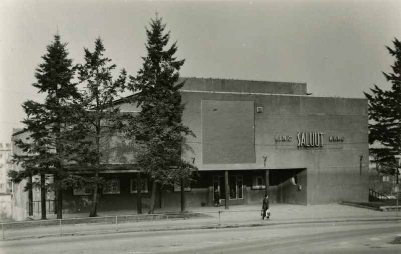 Valga cinema, view. Architect Arnold Matteus