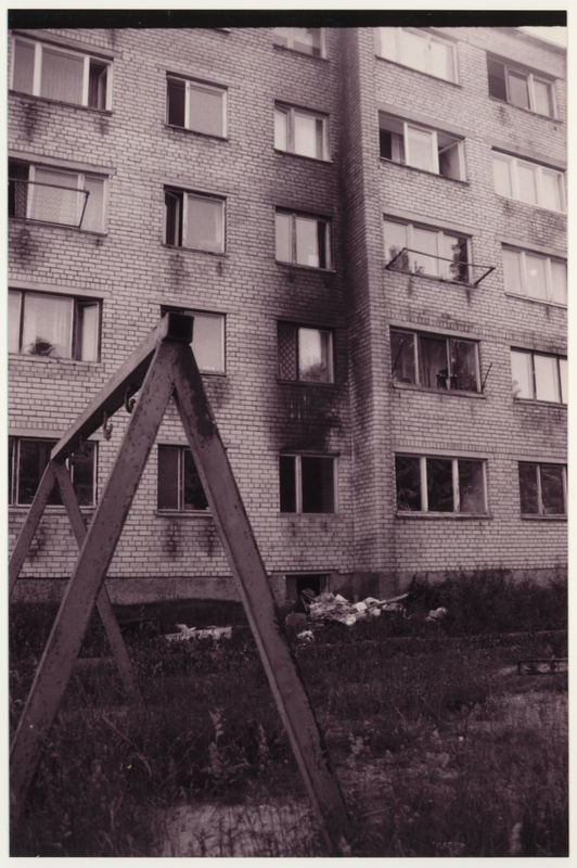 The house burned in the centre of Ämari Alev