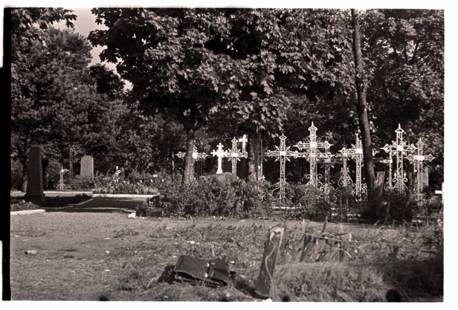 Tallinn, Rahumäe cemetery, the funeral site of the victims of 1905.