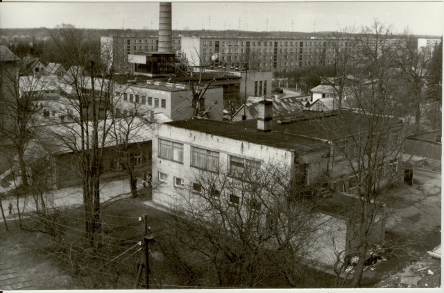 Photo Paide Väike- Garden Street 1985