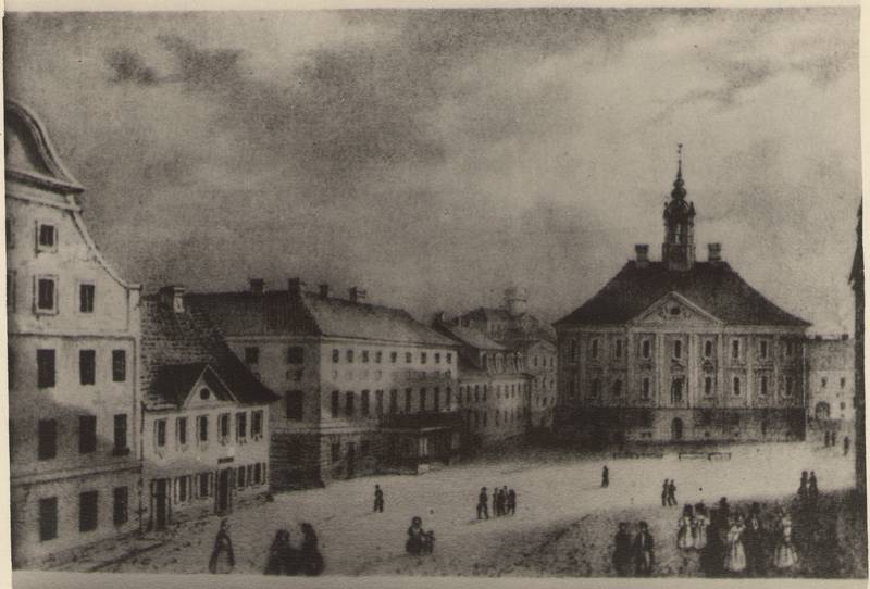 Photo. Tartu SUURTURG (f. Schlateri litography, 1832-35).