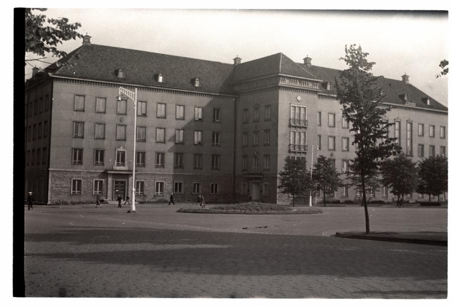 Tallinn, the Estonian Academy of Sciences building on the puiestee.