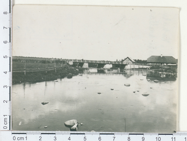 Jaaniveski bridge Beared near the mill