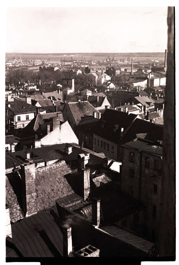 View from Raekoja tower to the Old Town