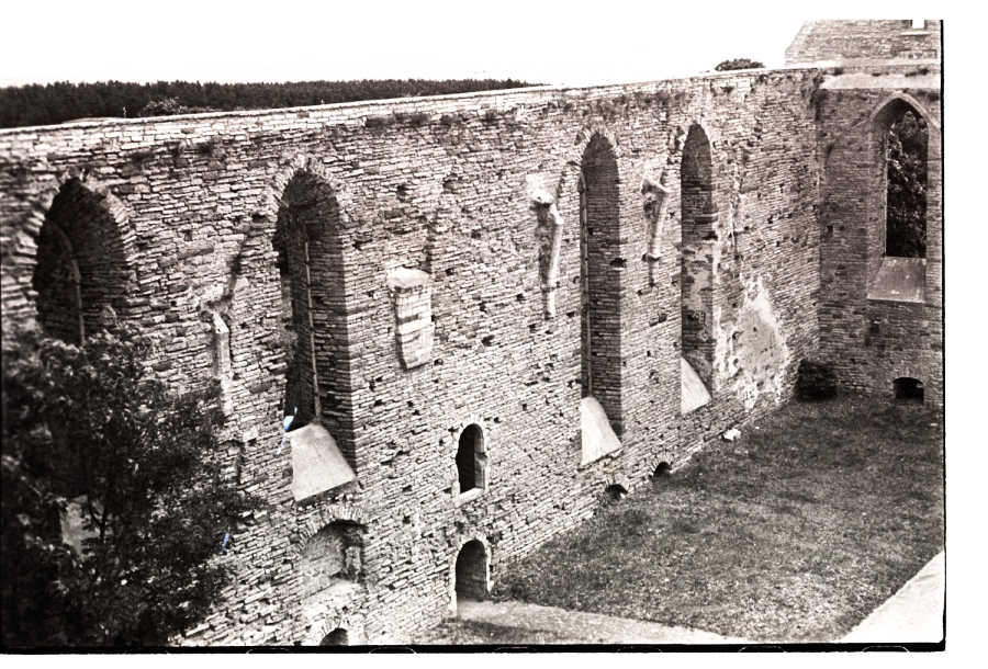 Northern wall of the ruins of the Pirita monastery