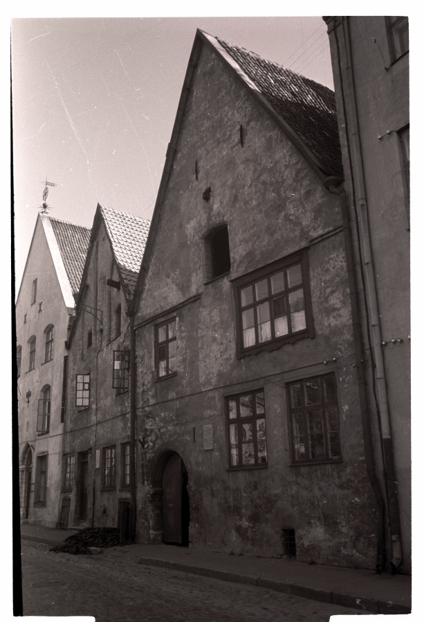 Tallinn, apartment on Laial Street, from the 15th century.