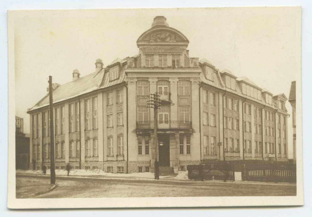 Tallinn, Seamen's home on the Uus-Sada Street.