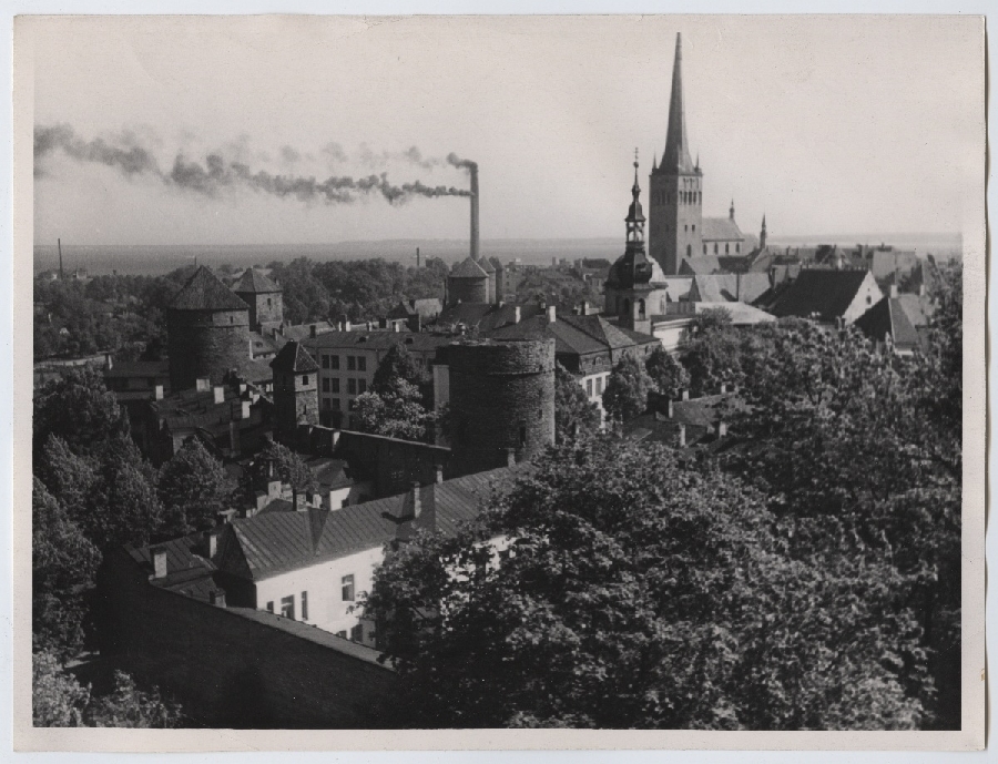 Tallinn, view from Toompea.