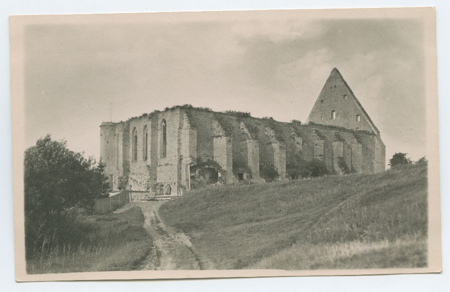 Tallinn, Pirita monastery ruins from the northeast.