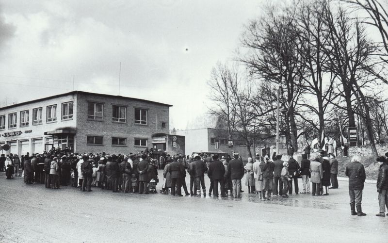 Küüditamise aastapäeva miiting Põlvas